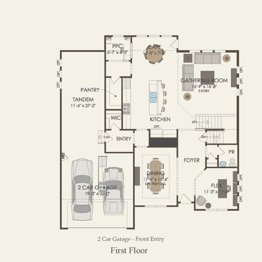 First Floor 4 br / 2.5 ba