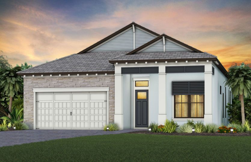 Exterior CO3 with stone