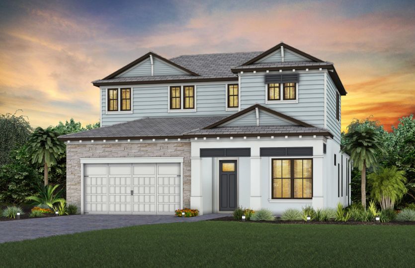 Exterior CO3 with stone