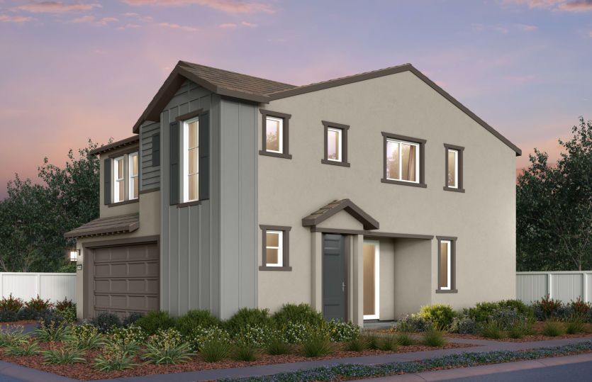 Plan 2 Western Ranch Elevation (B)