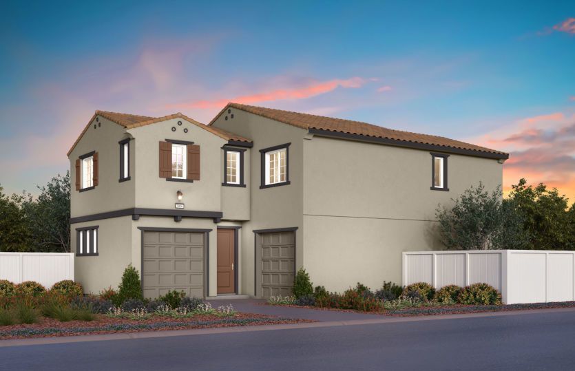 Plan 4 Spanish Colonial Elevation (A)