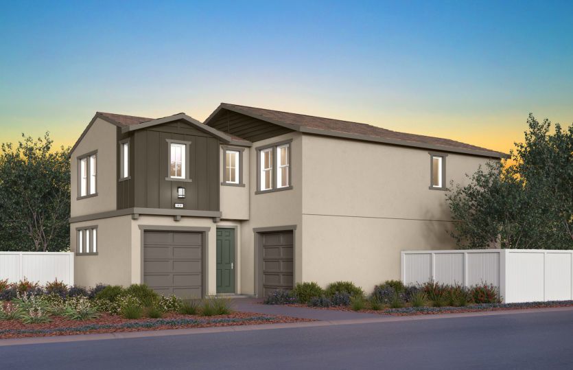 Plan 4 Western Ranch Elevation (B)