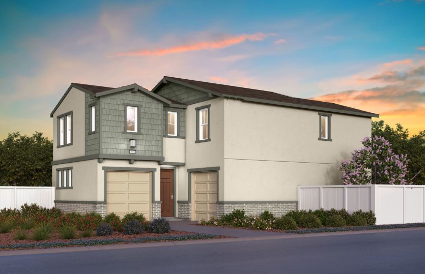 Plan 4 Craftsman Elevation (C)