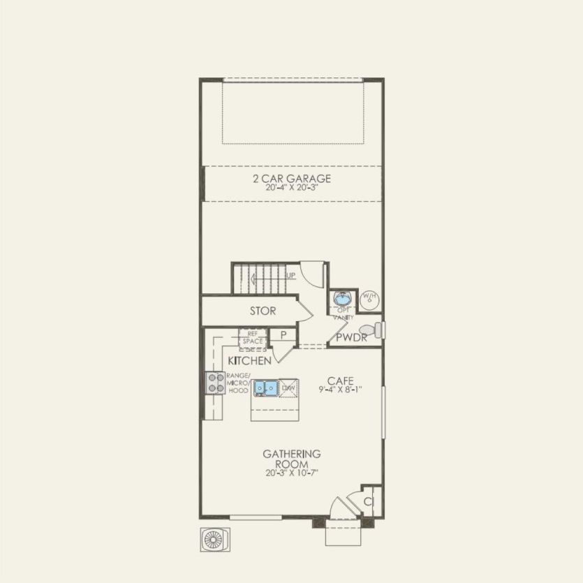 First Floor 3 br / 2.5 ba