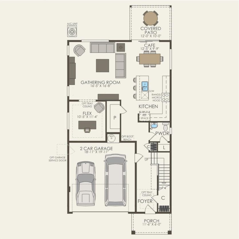 First Floor 3 br / 2.5 ba