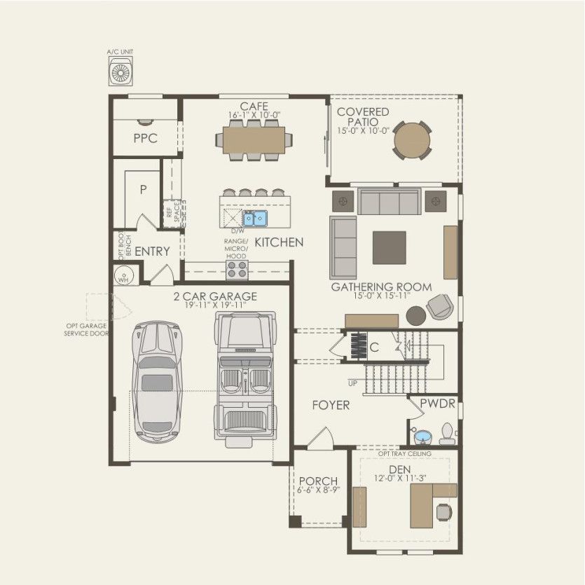 First Floor 4 br / 2.5 ba