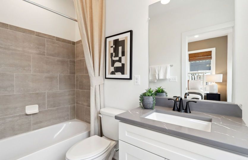 Private Bath for Secondary Bedroom