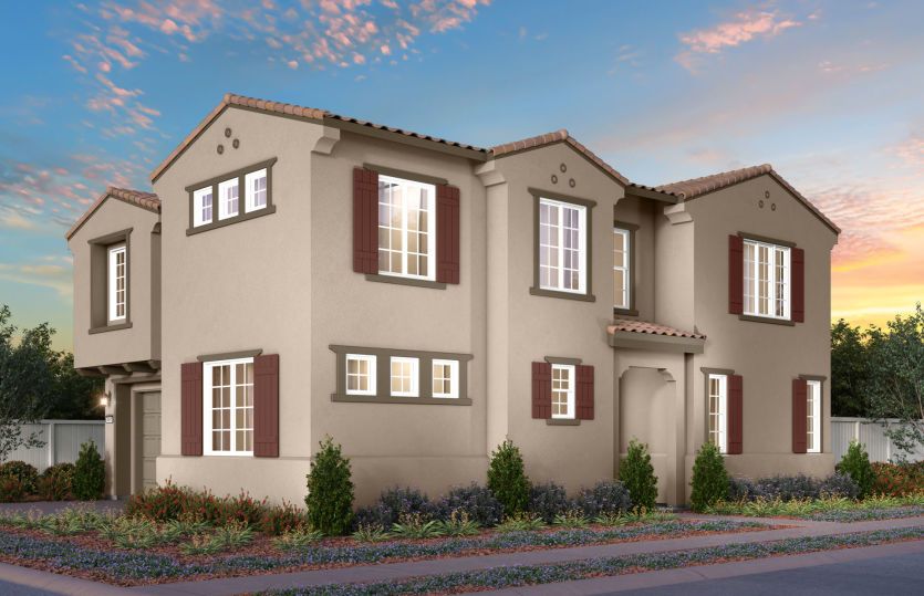 Plan 3 Spanish Colonial Elevation (A)