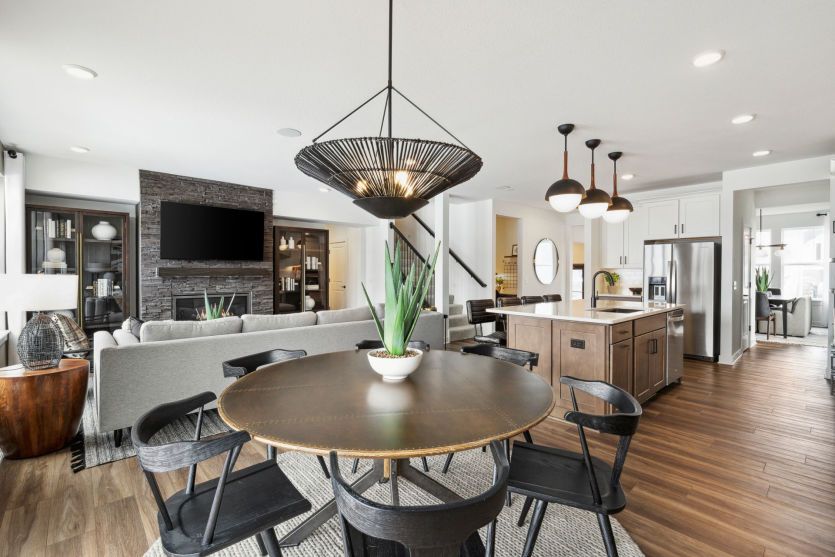 Open-concept design | Interior Finishes Vary per Community