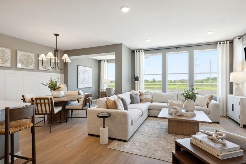 The Wide Open Floorplan
