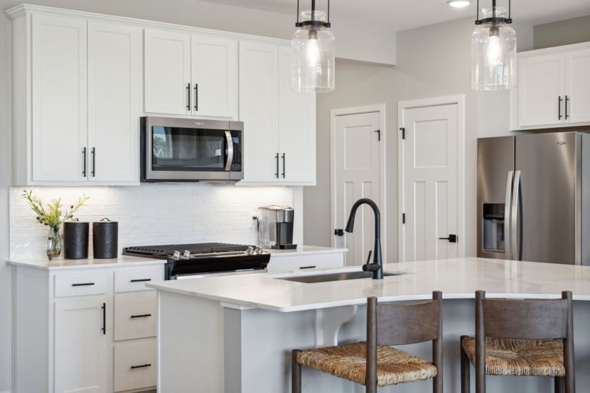 Bright White Kitchen