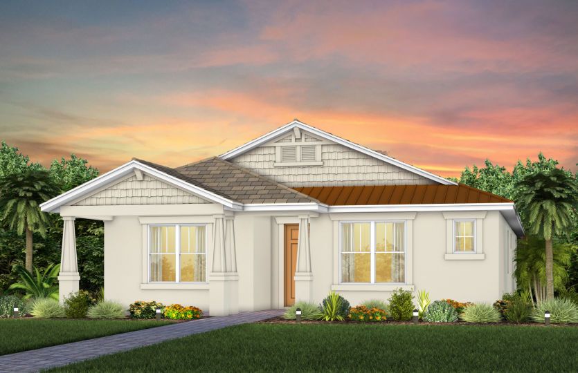 Elevation C2A in Craftsman Ivory Lace