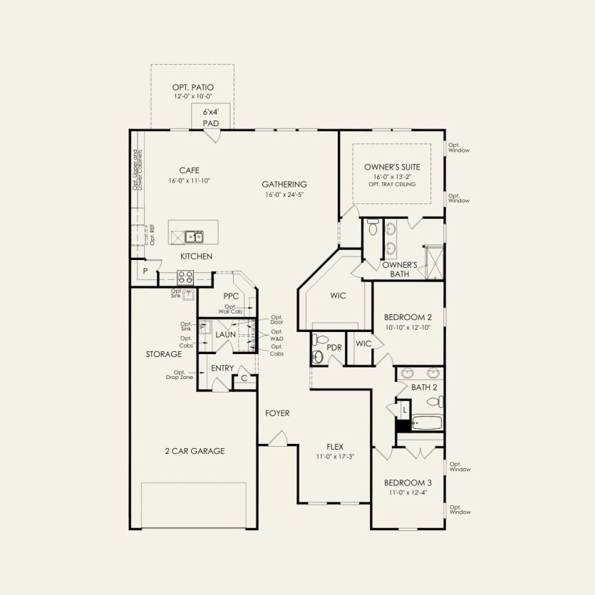 First Floor 3 br / 2.5 ba