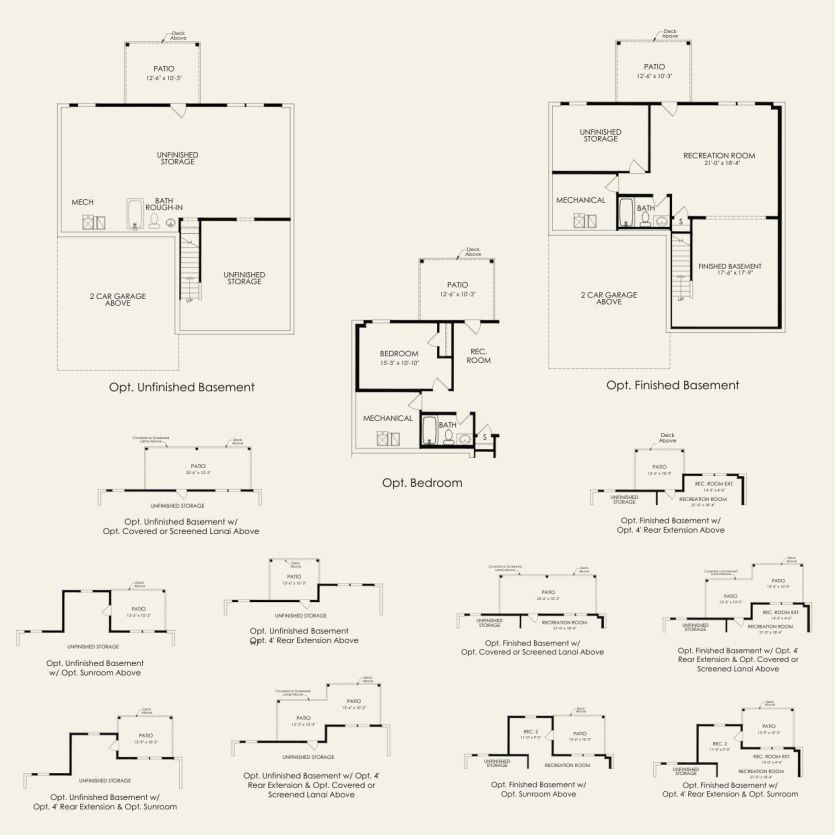 Basement 3 br / 2.5 ba