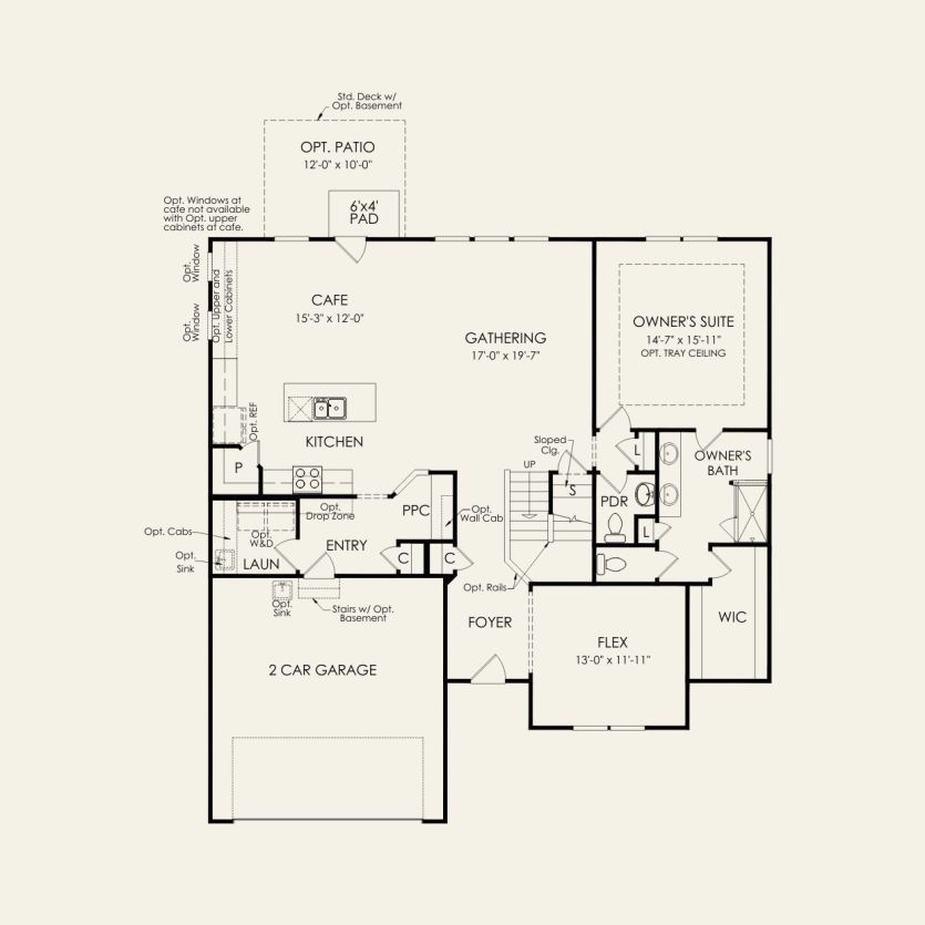 First Floor 4 br / 2.5 ba