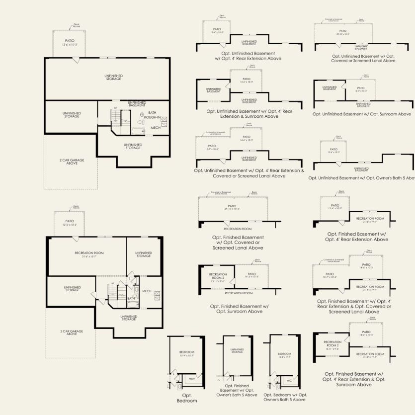 Basement 4 br / 2.5 ba
