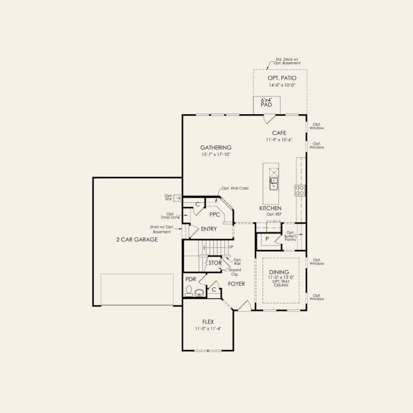 First Floor 4 br / 2.5 ba