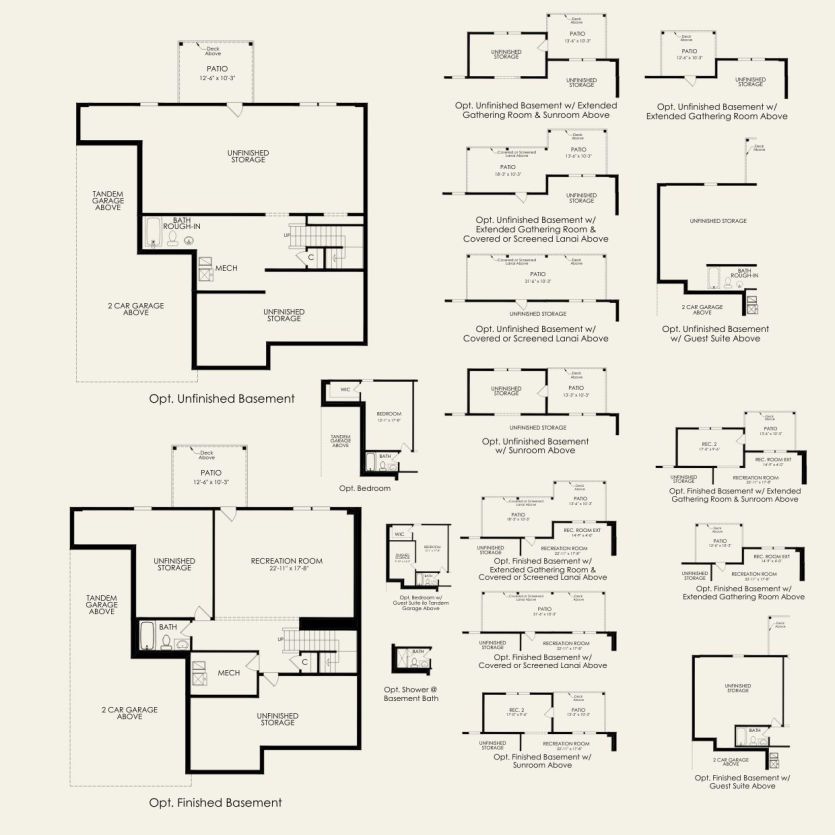Basement 4 br / 2.5 ba