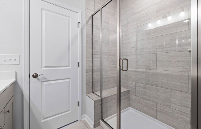 Owner's Bath with Step-in Shower