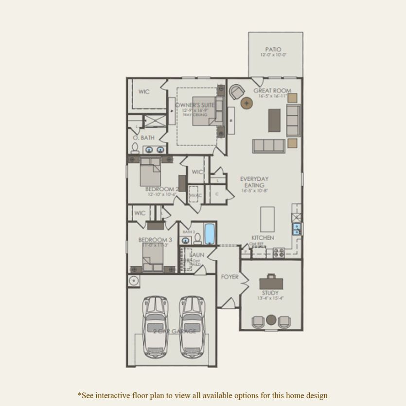 First Floor 3 br / 2 ba