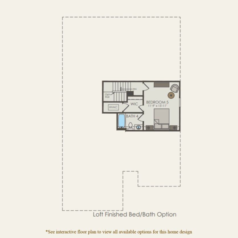 Second Floor 3 br / 2 ba