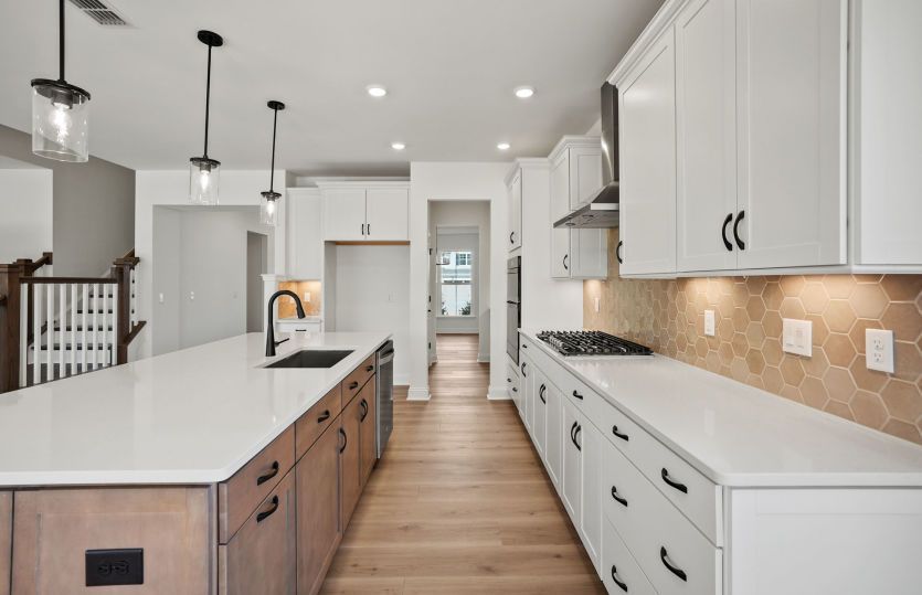 Open Kitchen with an Island