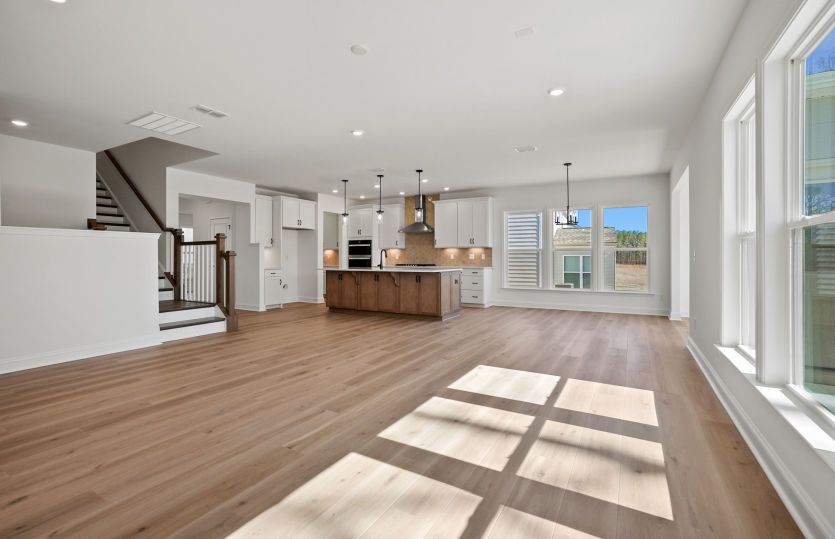 Open concept living, great for entertaining