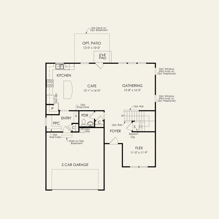 First Floor 3 br / 2.5 ba