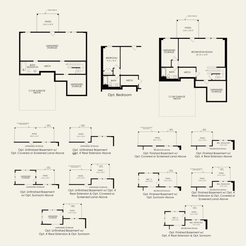 Basement 3 br / 2.5 ba