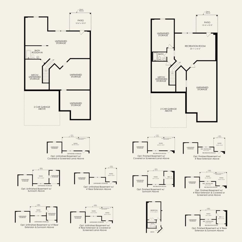Basement 4 br / 2.5 ba