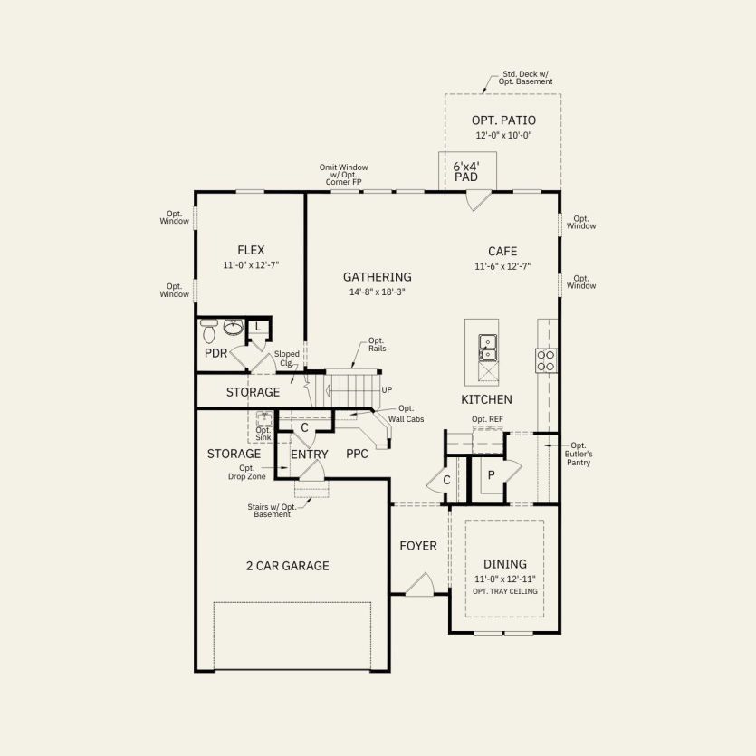 First Floor 4 br / 2.5 ba