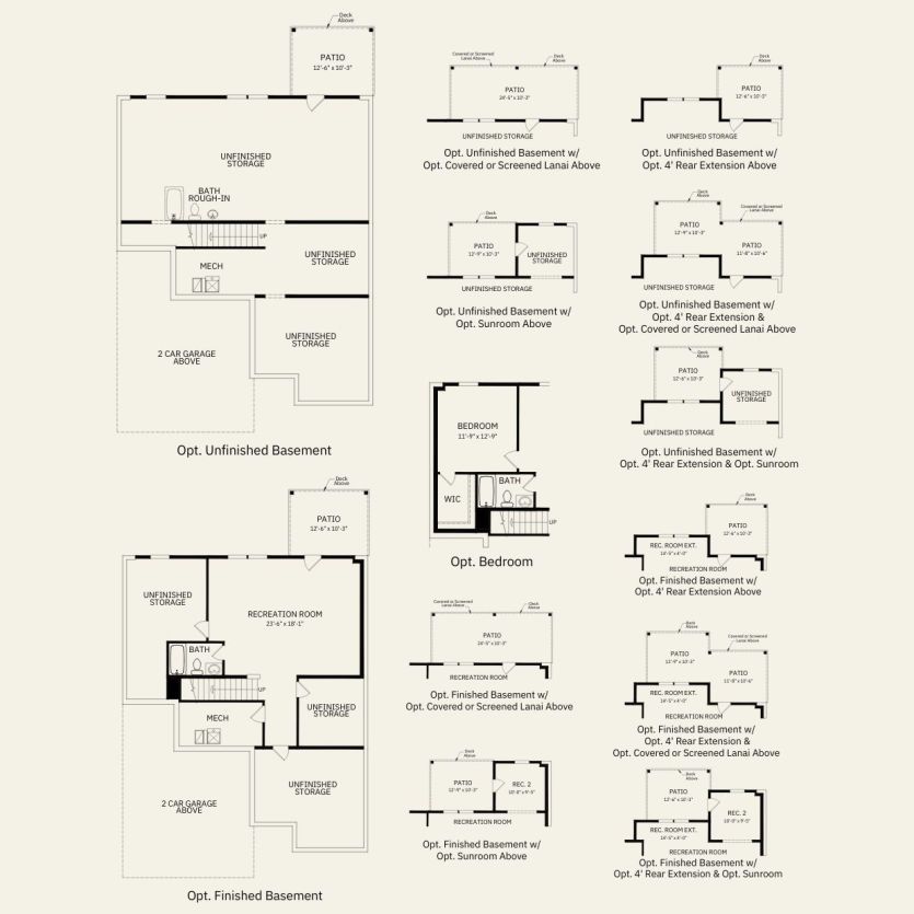 Basement 4 br / 2.5 ba