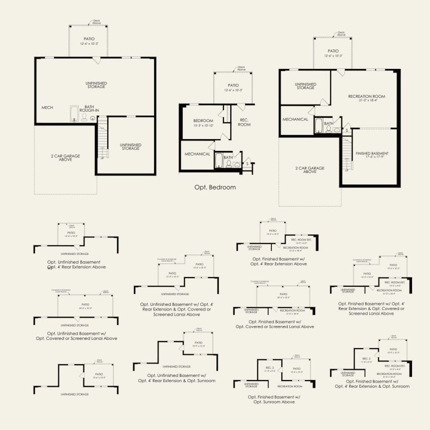 Basement 3 br / 2.5 ba