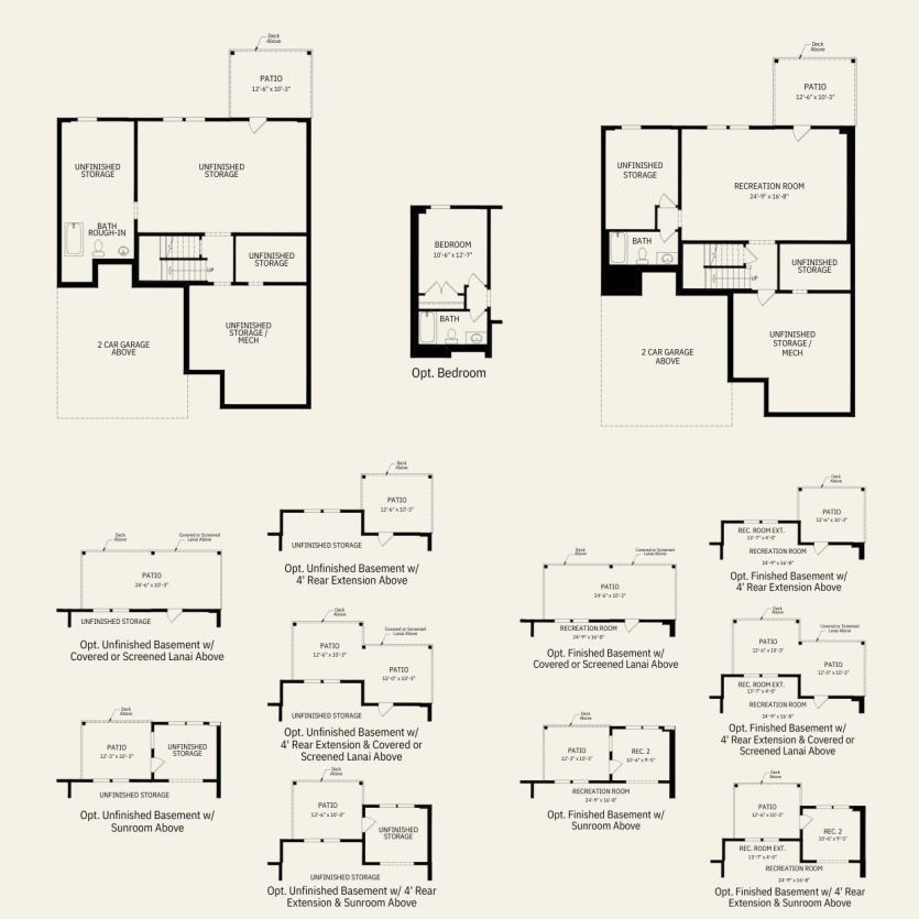 Basement 4 br / 2.5 ba