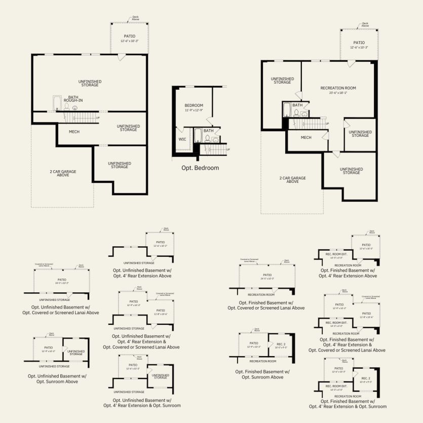 Basement 4 br / 2.5 ba