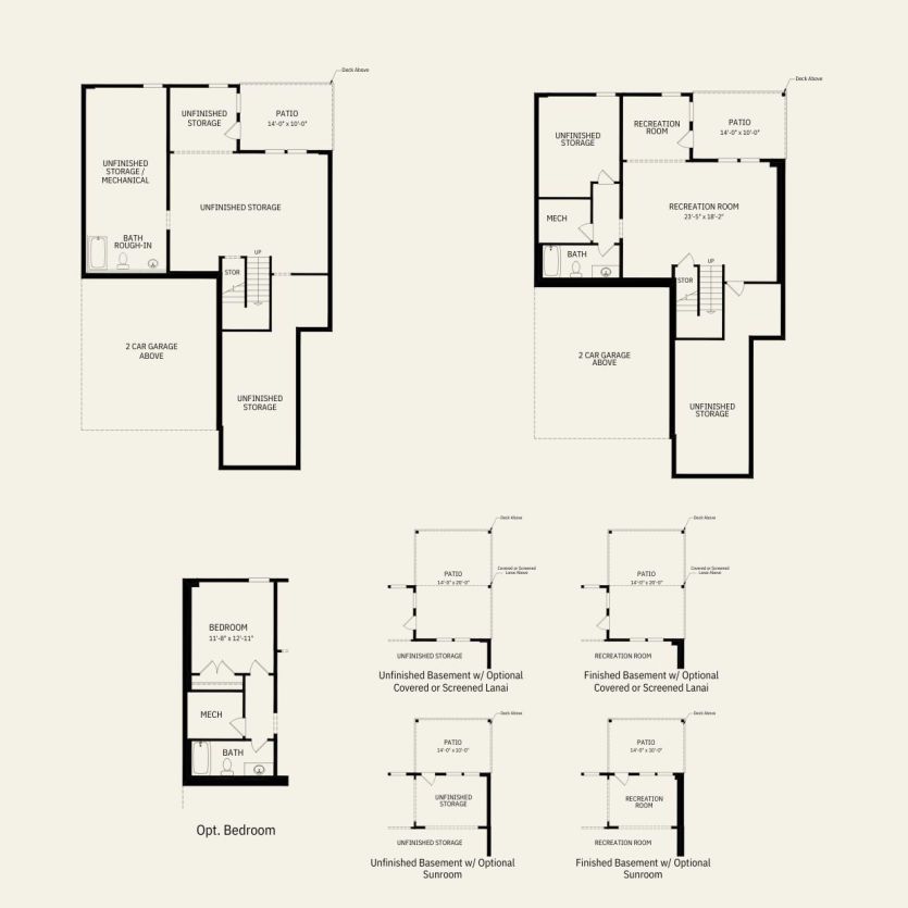 Basement 4 br / 3.5 ba