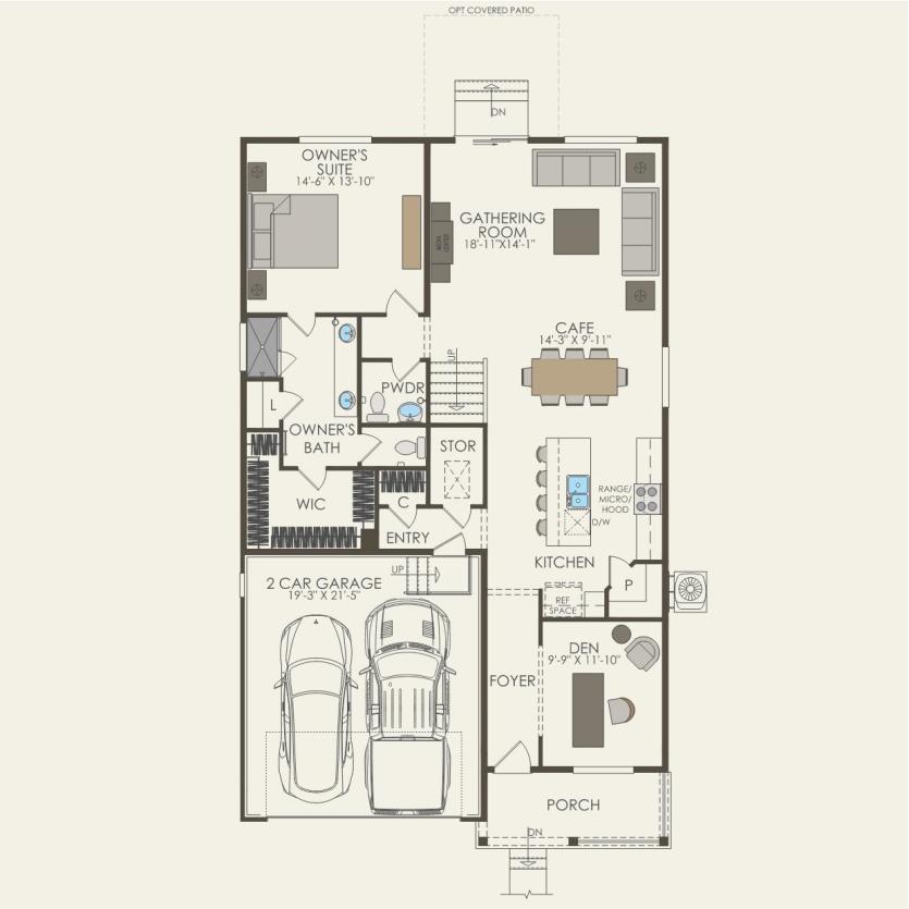 First Floor 4 br / 2 ba