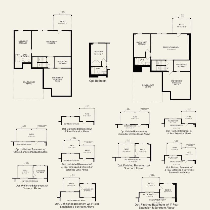 Basement 4 br / 2.5 ba