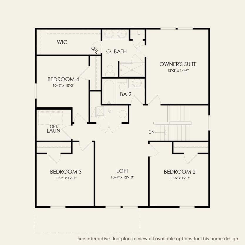 Second Floor 4 br / 2.5 ba