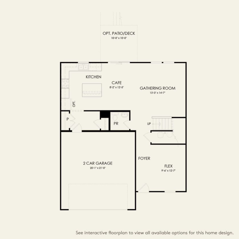 Dayton floor plan