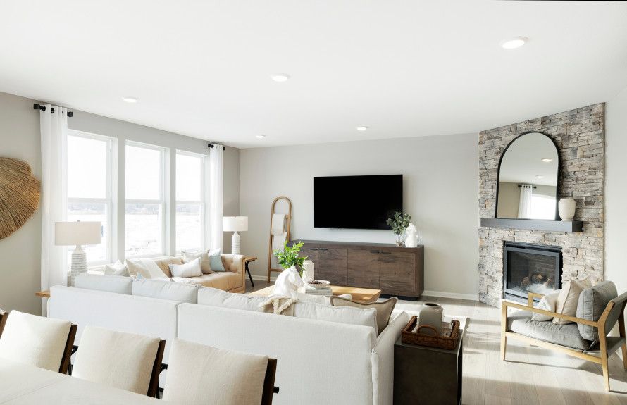 Gathering Room Filled with Natural Light