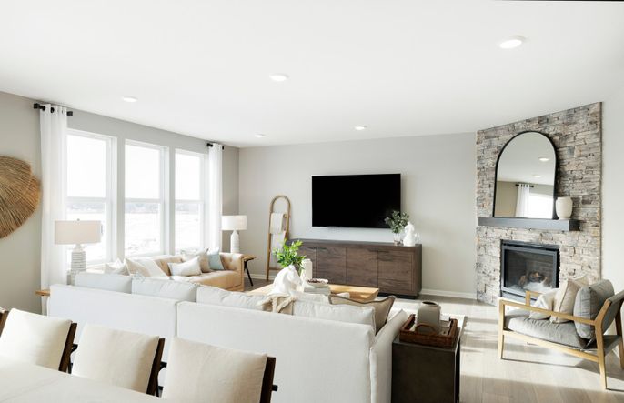 Gathering Room Filled with Natural Light