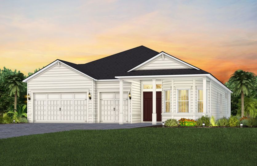 Coastal Cottage Elevation | CA301