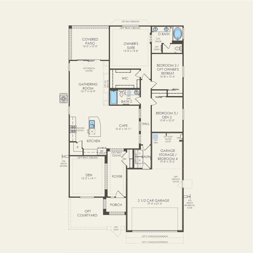 First Floor 3 br / 2 ba