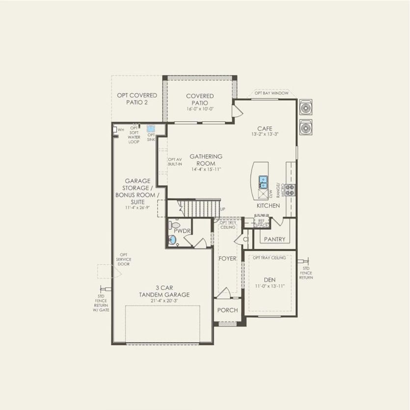 First Floor 3 br / 2.5 ba