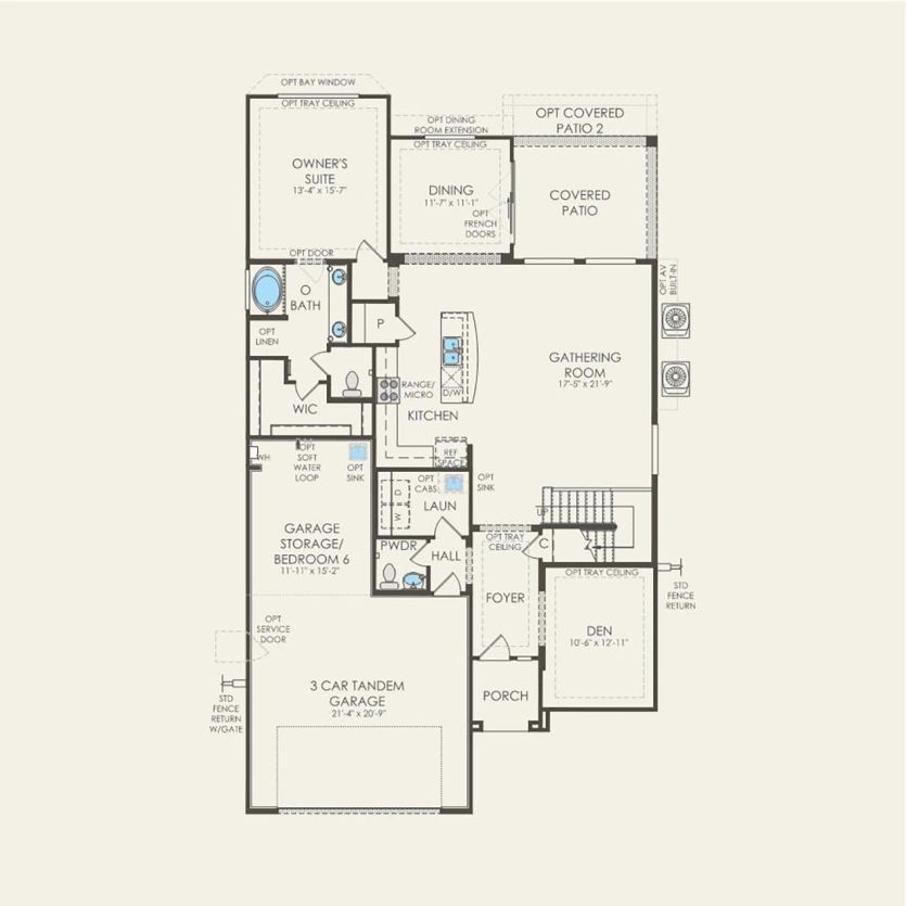 First Floor 4 br / 3.5 ba