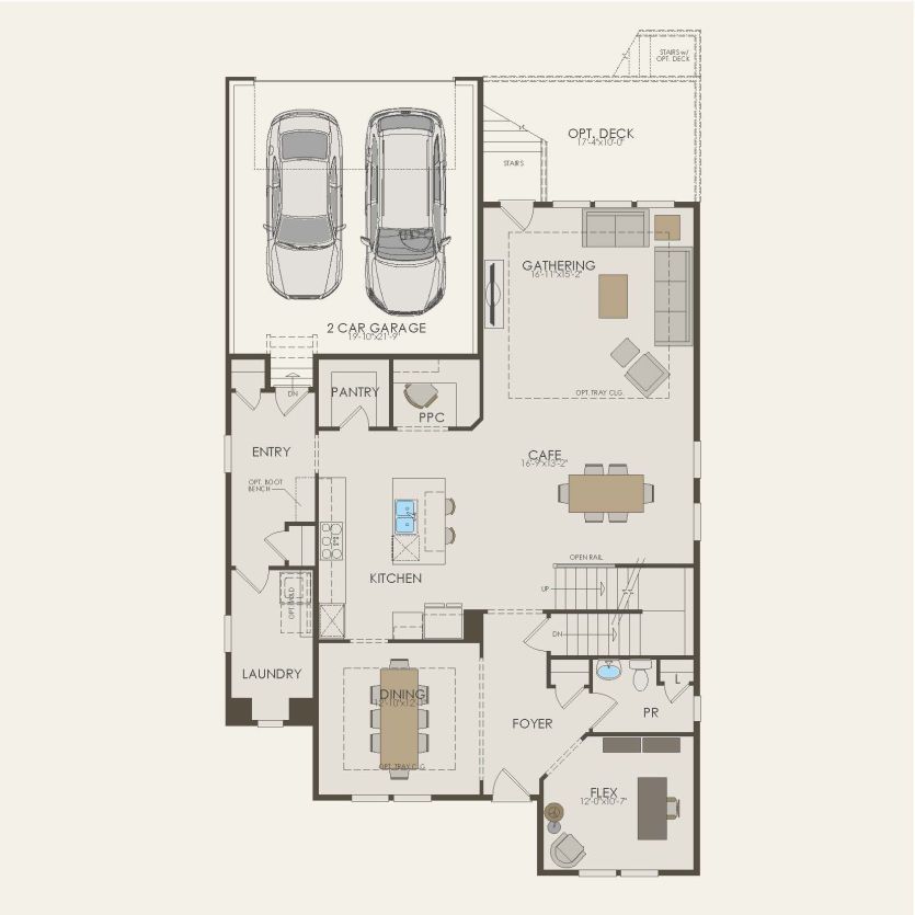 First Floor 4 br / 4.5 ba