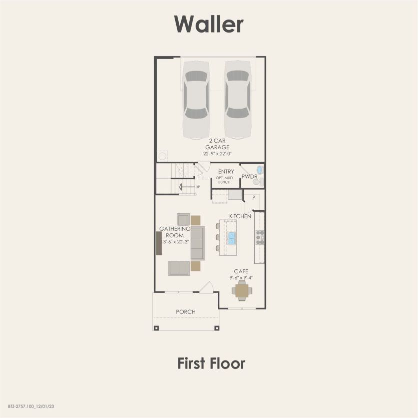 First Floor 3 br / 2.5 ba