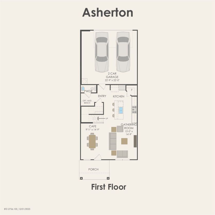 First Floor 3 br / 2.5 ba