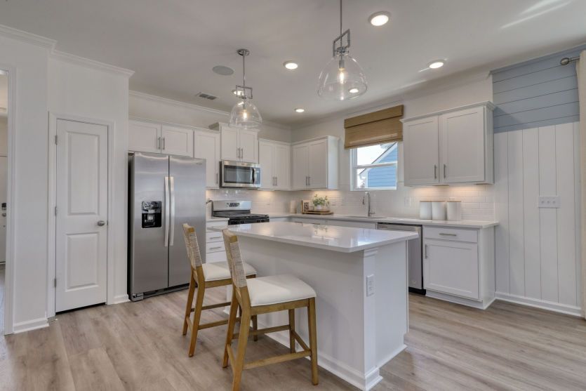 Enjoy Cooking Meals in the Spacious Kitchen